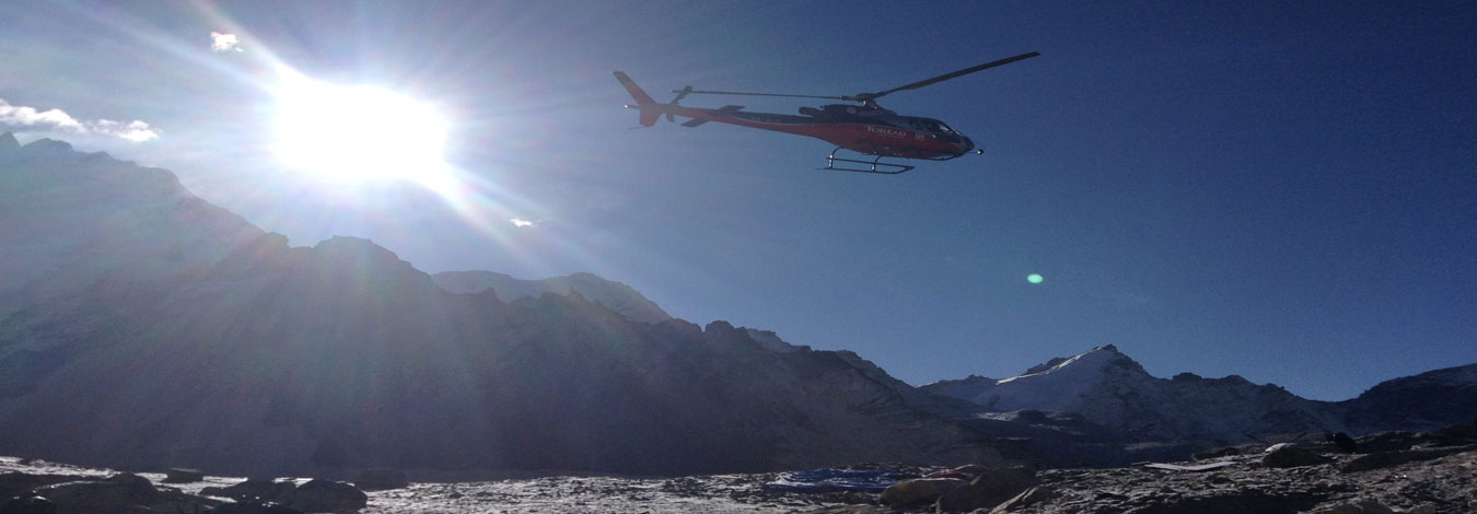 Why Everest base camp helicopter tour?