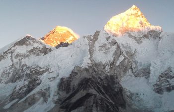 Mountains on Everest Base Camp Trek