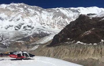 Annapurna Base camp helicopter tour