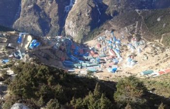 Sherpa capital Namche Bazaar the Gate way to Everest base camp