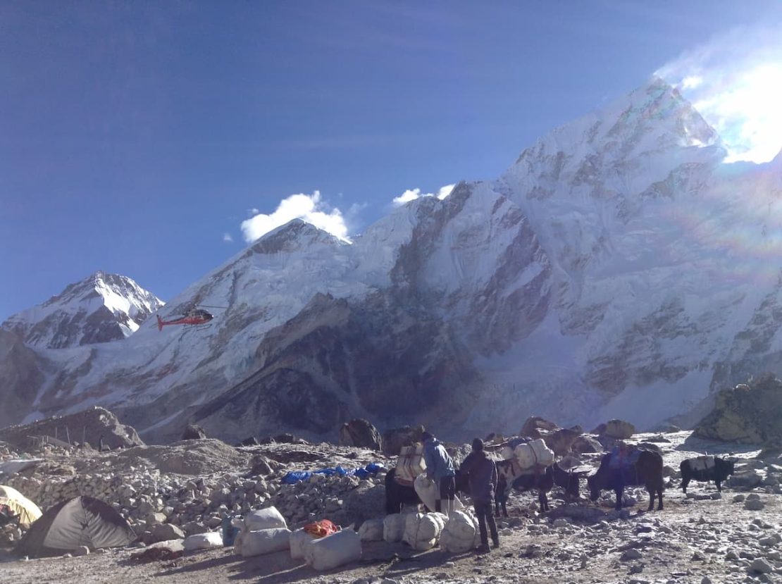 Everest base camp helicopter tour price