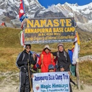 Annapurna base camp trekking nep