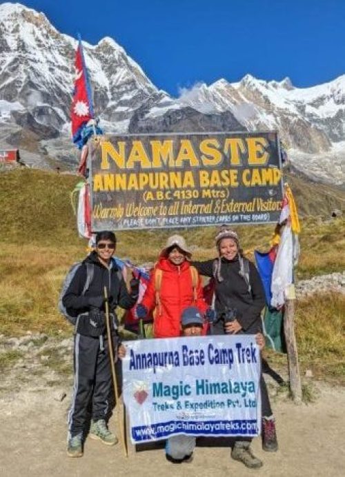 Annapurna base camp trekking nep