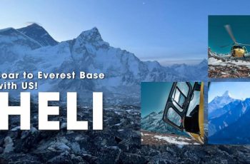 Everest base camp Helicopter tour.