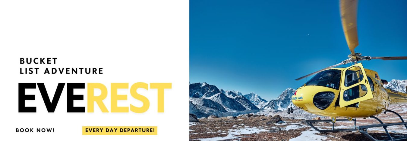 Everest tour with Heli