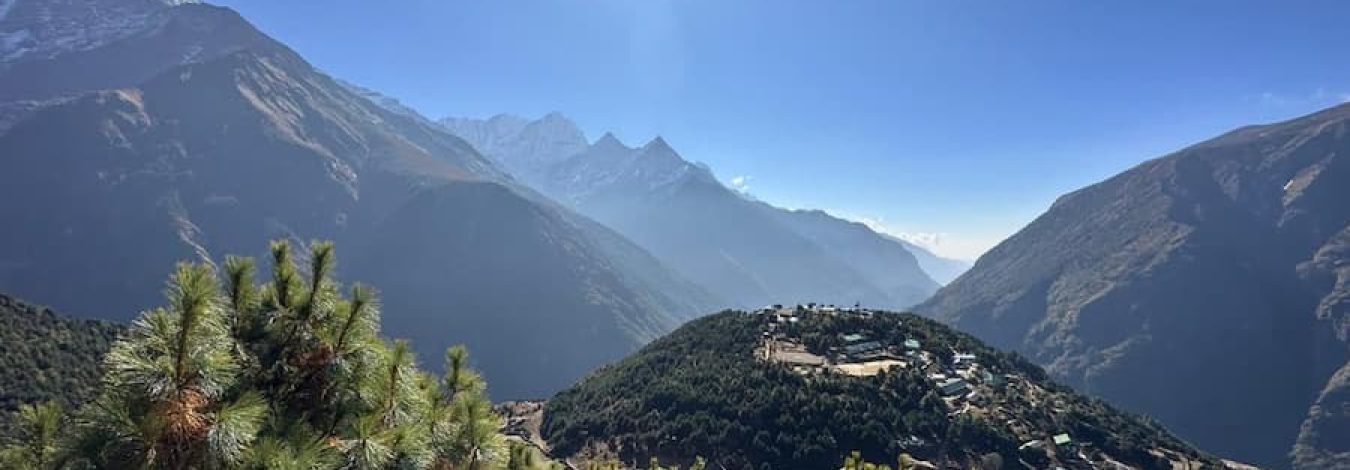 namche bazaar view