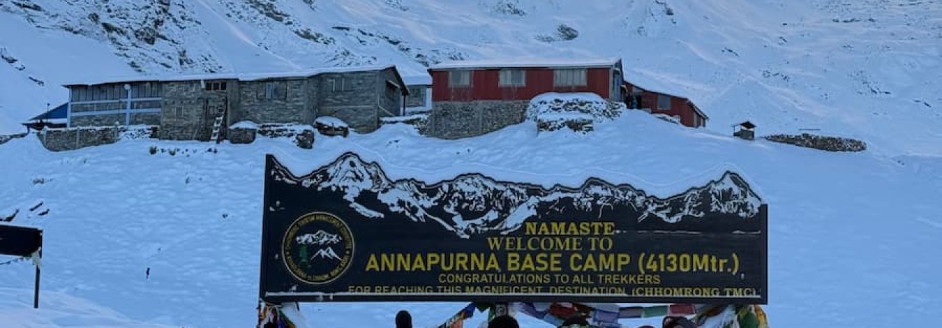Annapurna Base Camp Luxury Trek Group