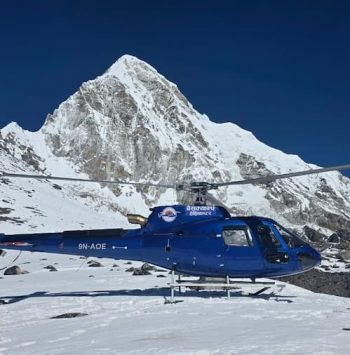 Everest base camp Helicopter tour in November