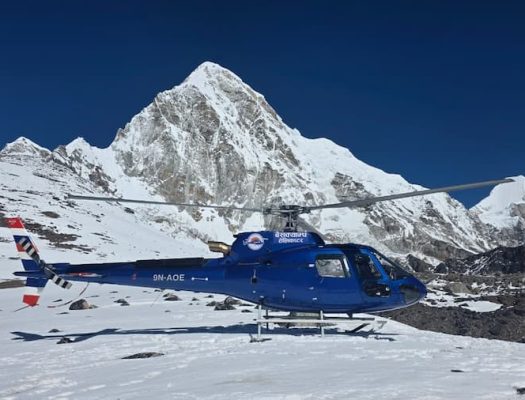 Everest base camp Helicopter tour in November